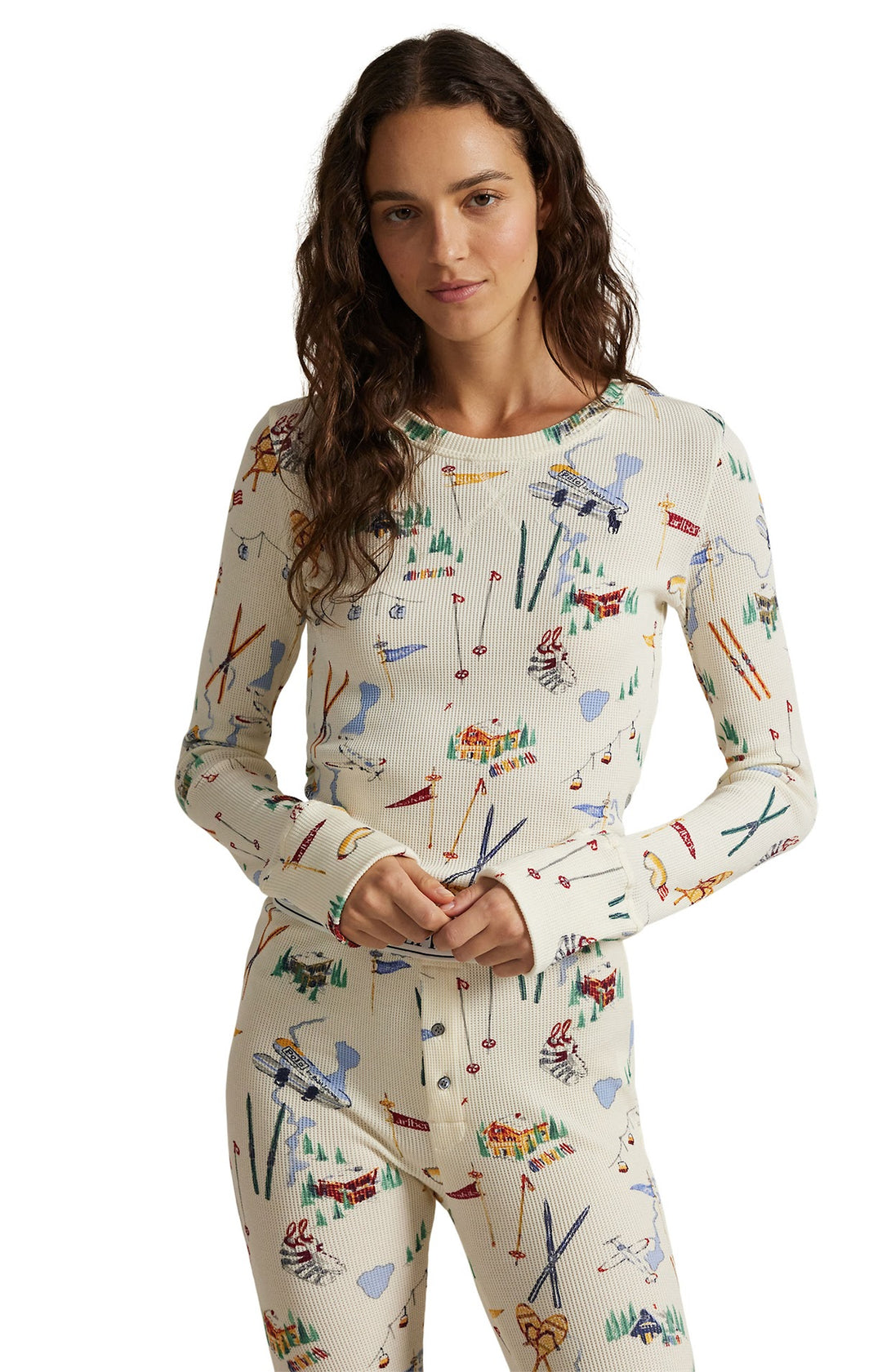 POLO RALPH LAUREN- WOMEN'S SKI PJ SET