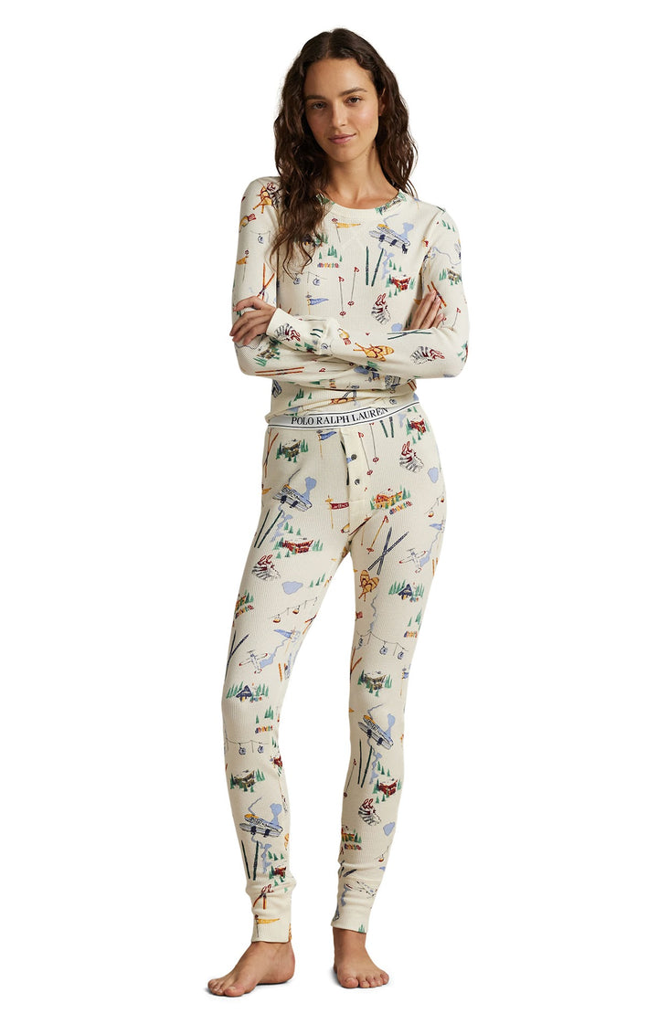 POLO RALPH LAUREN- WOMEN'S SKI PJ SET