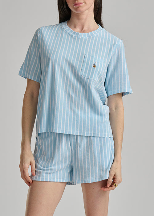 RALPH LAUREN -  SHORT SLEEVE SHORT SET 4P0592R3