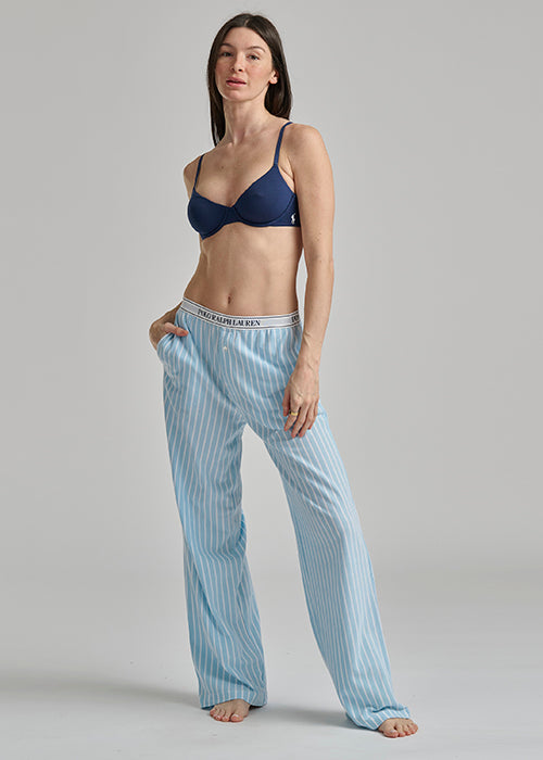 RALPH LAUREN -  SLEEP PANT W/LOGO ELASTIC 4P0595R3