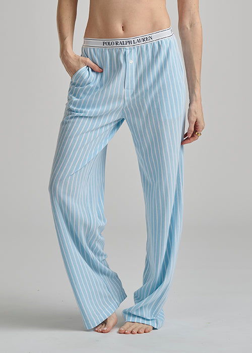 RALPH LAUREN -  SLEEP PANT W/LOGO ELASTIC 4P0595R3