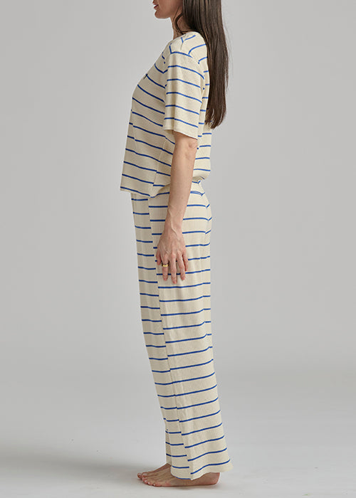 RALPH LAUREN -  SHORT SLEEVE TOP/PANT SET 4P0627R3