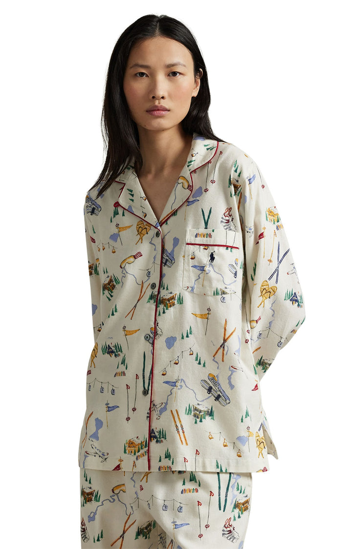 POLO RALPH LAUREN- WOMEN'S WORLD SKI PAJAMA SET
