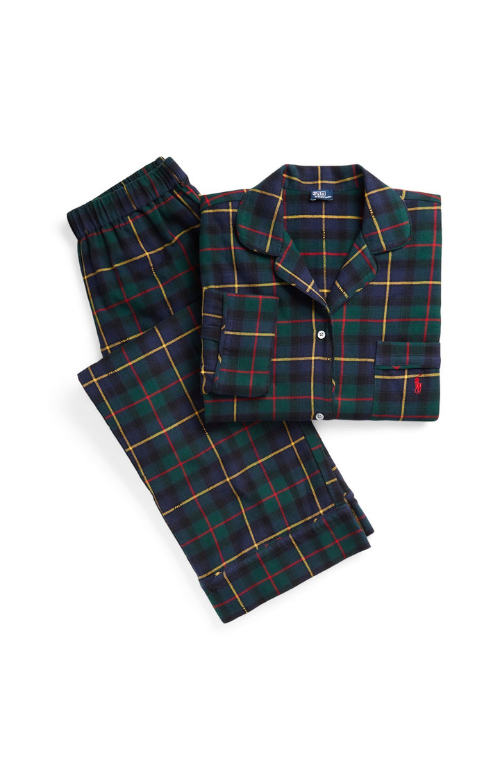 POLO RALPH LAUREN- WOMEN'S PLAID PAJAMA SET