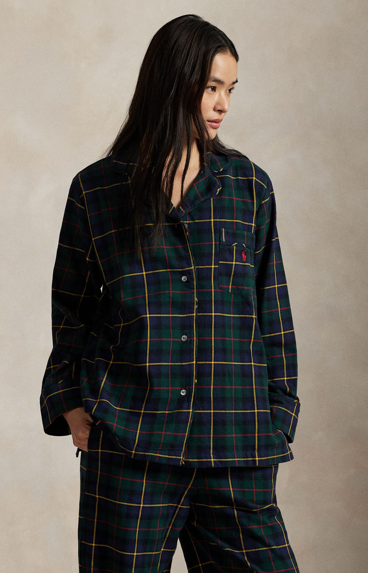 POLO RALPH LAUREN- WOMEN'S PLAID PAJAMA SET