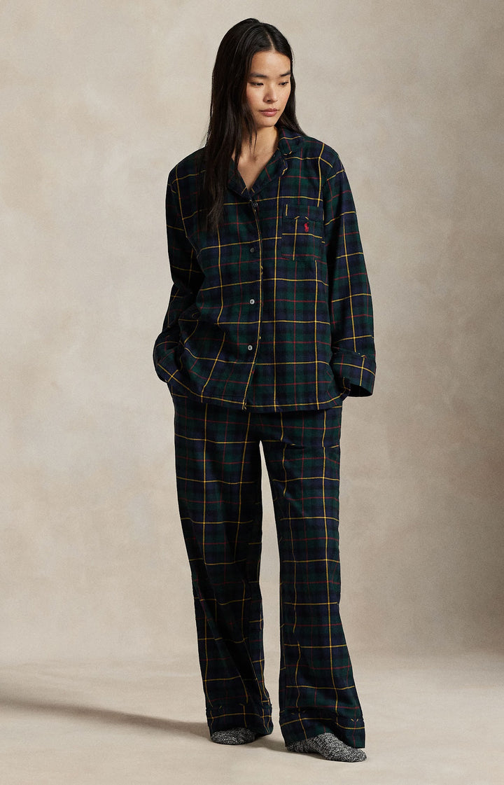 POLO RALPH LAUREN- WOMEN'S PLAID PAJAMA SET