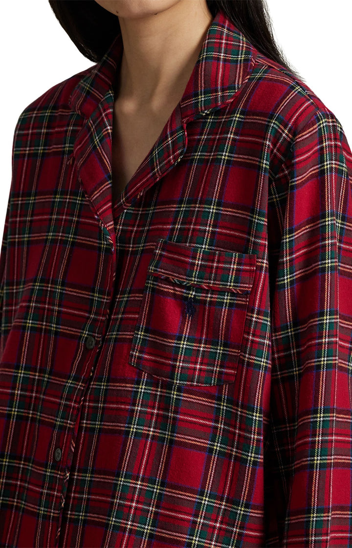 POLO RALPH LAUREN- WOMEN'S PLAID PAJAMA SET