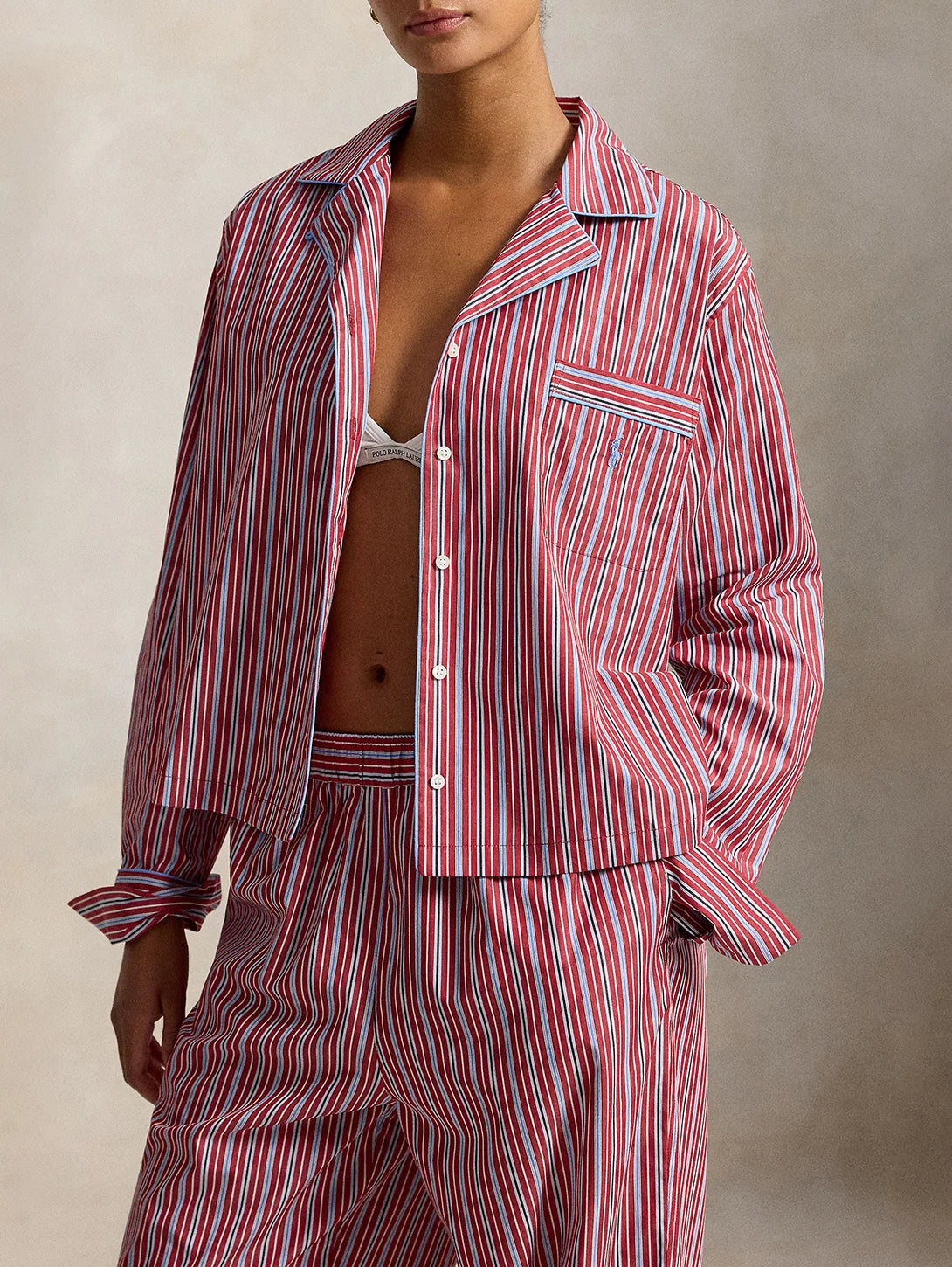 RALPH LAUREN - CORE 23 INCH PJ SET TWILLY