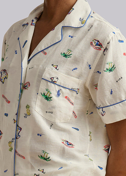 RALPH LAUREN -  SS PJ SET 4P0830R3