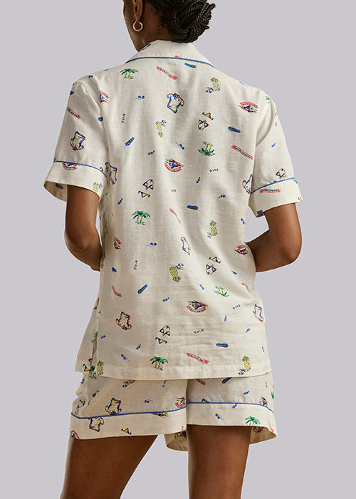 RALPH LAUREN -  SS PJ SET 4P0830R3