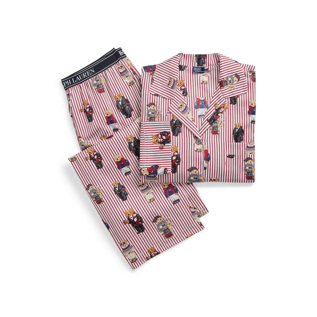 POLO RALPH LAUREN- WOMEN'S ICONIC BEAR PJ SET 4P8046