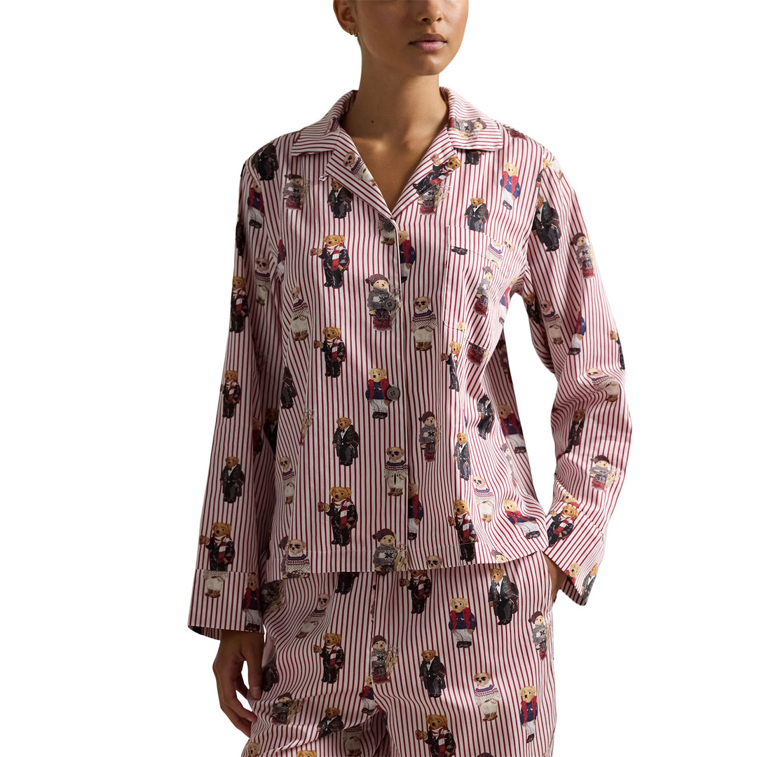 POLO RALPH LAUREN- WOMEN'S ICONIC BEAR PJ SET 4P8046