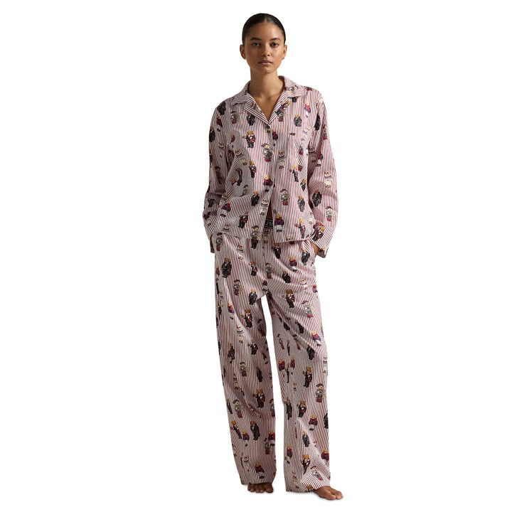 POLO RALPH LAUREN- WOMEN'S ICONIC BEAR PJ SET 4P8046