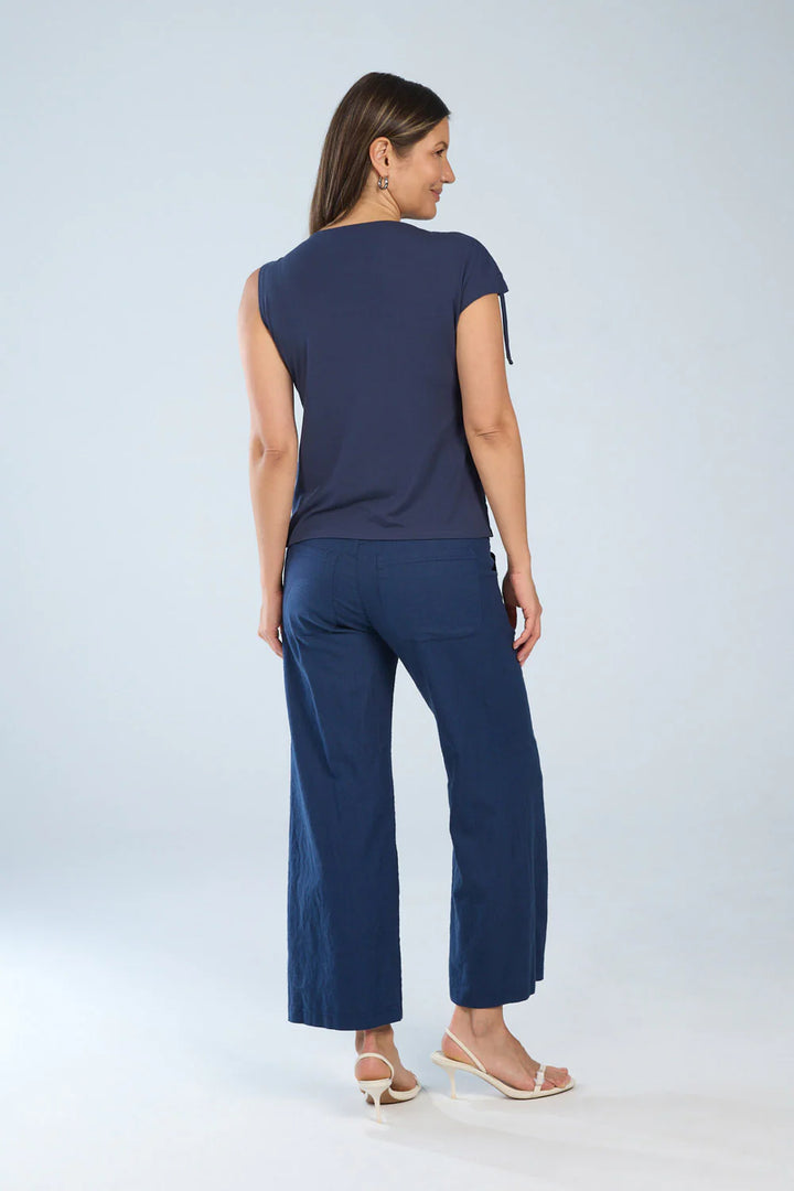 BRENDA BEDOME- WOMEN'S BOAT NECK TOP (3 Colours)