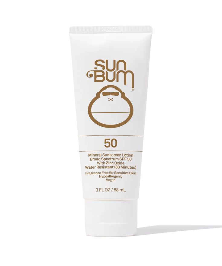 SUN BUM- 3OZ MINERAL 50 SPF SUNSCREEN LOTION