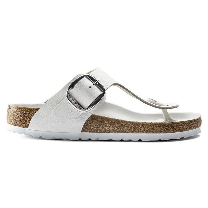 BIRKENSTOCK- GIZEH BIG BUCKLE LEATHER SANDAL