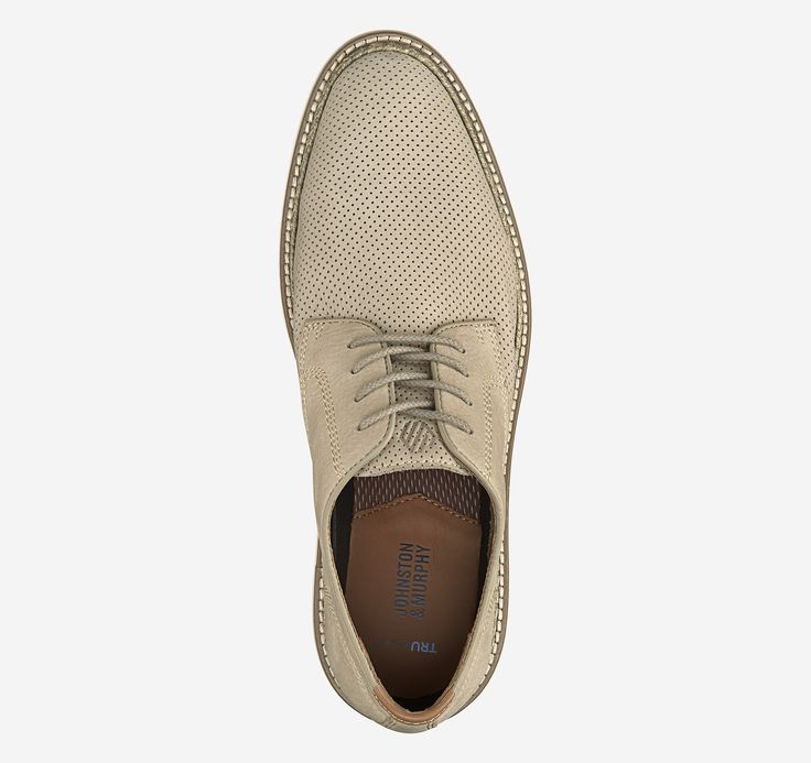 JOHNSTON & MURPHY- Men's Upton Perfed Plain Toe