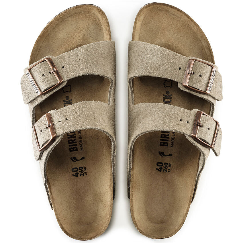 BIRKENSTOCK- LADIES ARIZONA VL SANDAL TAUPE