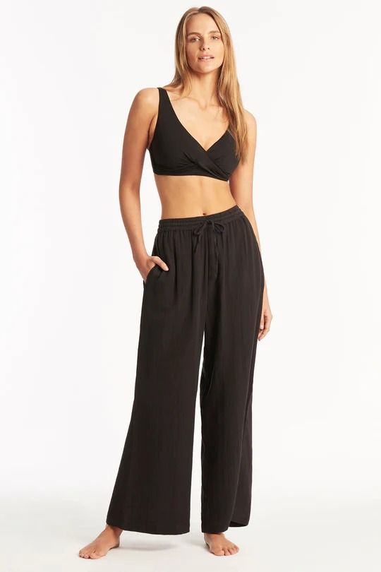 SEA LEVEL- LADIES SUNSET BEACH PANT 