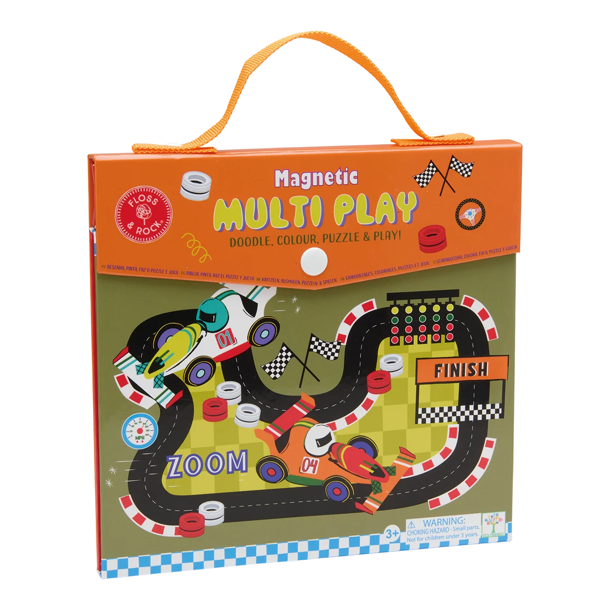 FLOSS & ROCK - CARS MAGNETIC MULTIPLAY