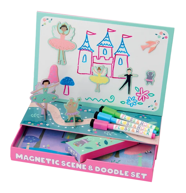FLOSS & ROCK - ENCHANTED MAGNETIC SCENE & DOODLE