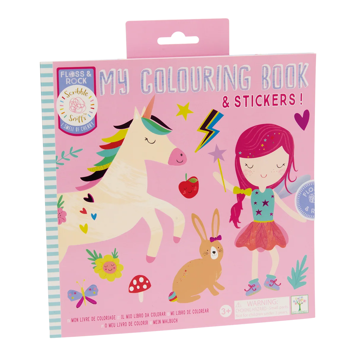 FLOSS & ROCK - RAINBOW FAIRY COLOURING BOOK