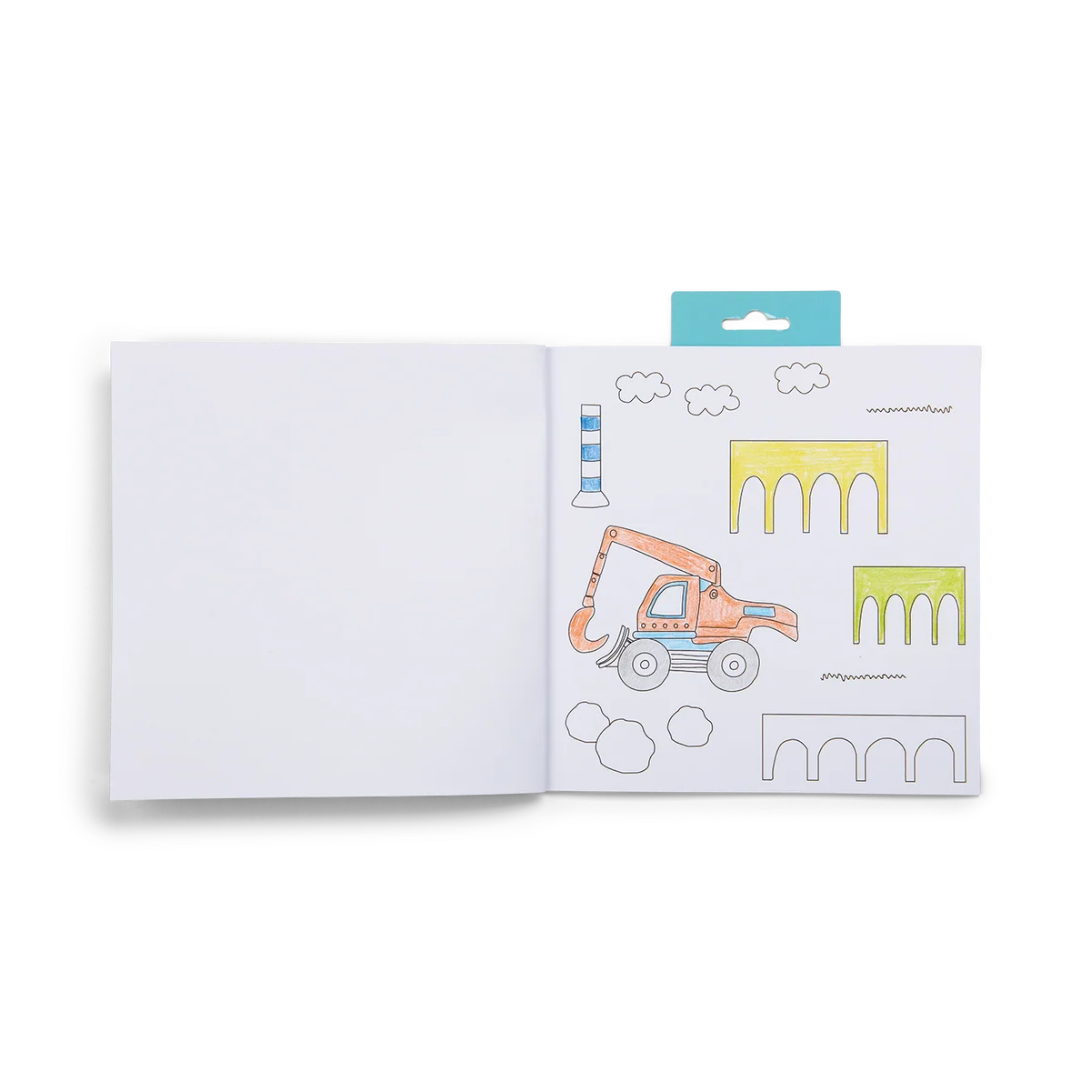 FLOSS & ROCK - CONSTRUCTION MY COLOURING BOOK