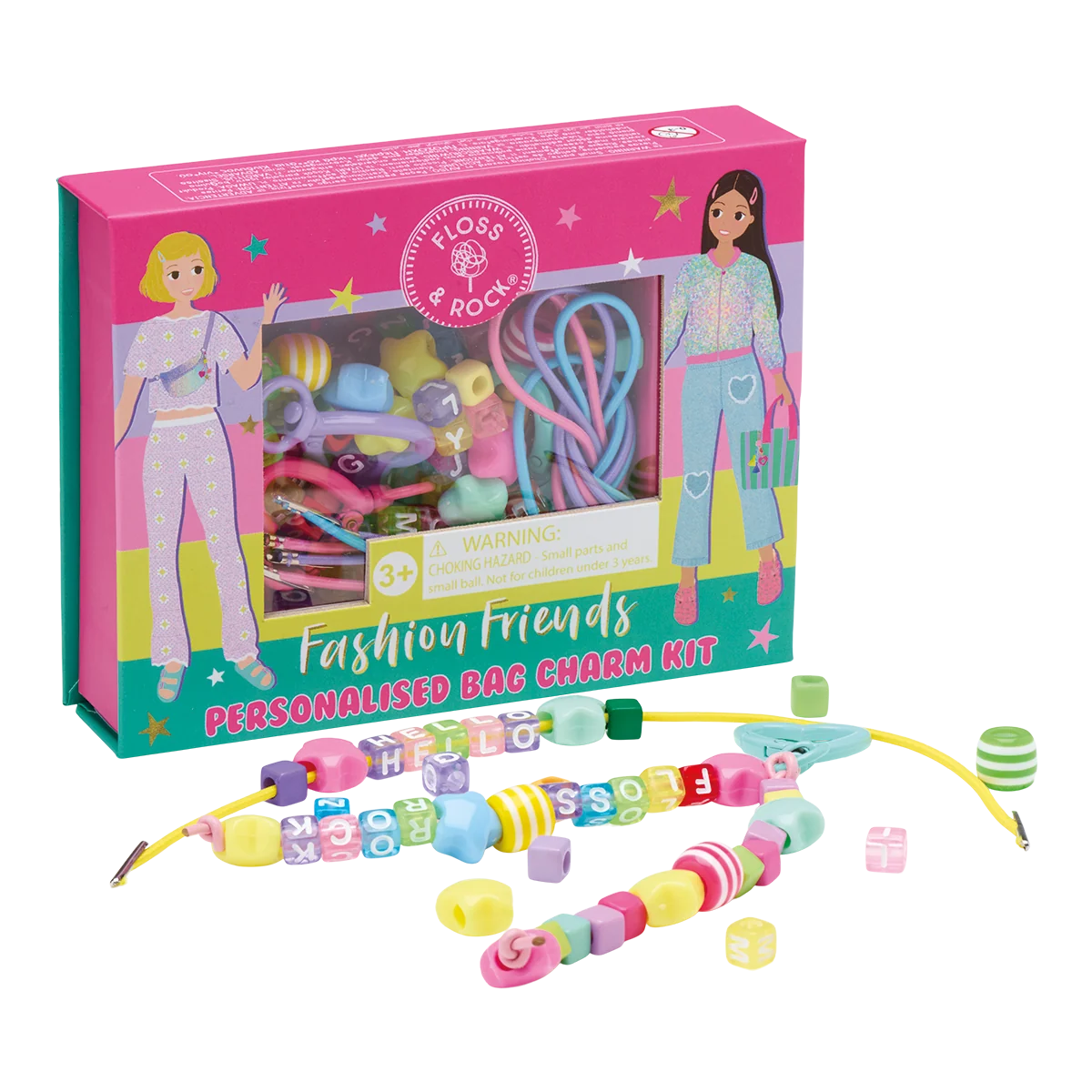 FLOSS & ROCK - FASHION FRIENDS BAG CHARM KIT