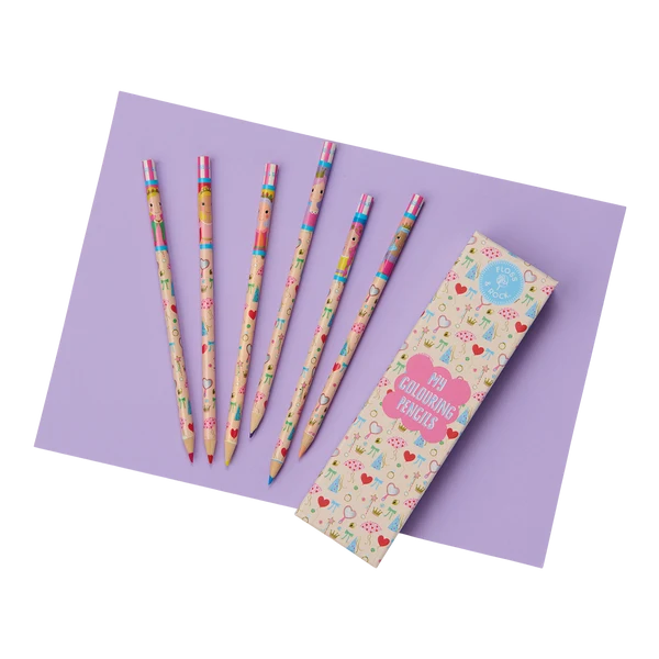 FLOSS & ROCK - PRINCESS MY COLOURING PENCILS