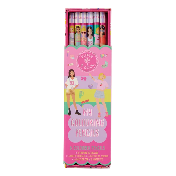 FLOSS & ROCK - FASHION FRIENDS MY COLOURING PENCILS