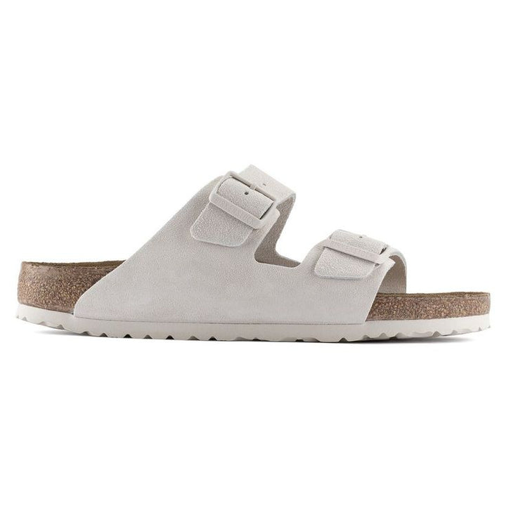 BIRKENSTOCK- ARIZONA SOFT FOOTBED SUEDE LEATHER SANDAL