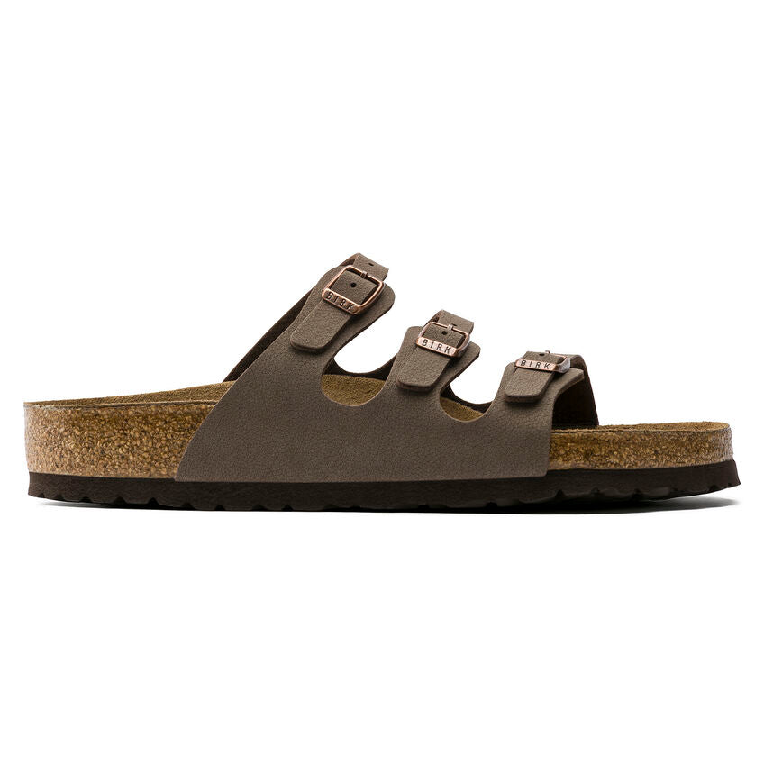 BIRKENSTOCK- FLORIDA SOFT FOOTBED BIRKIBUC SANDAL