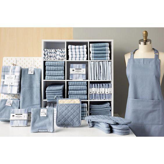 DANICA- SLATE BLUE POT HOLDER