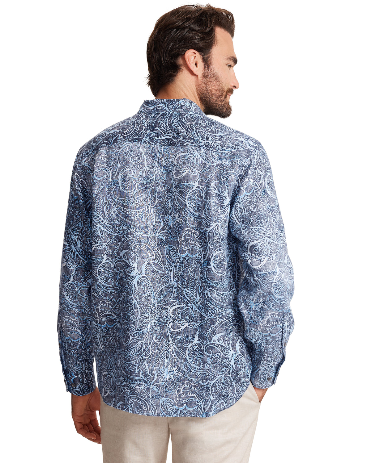 TOMMY BAHAMA - MEN'S PAINTERLY PAISLEY SHIRT