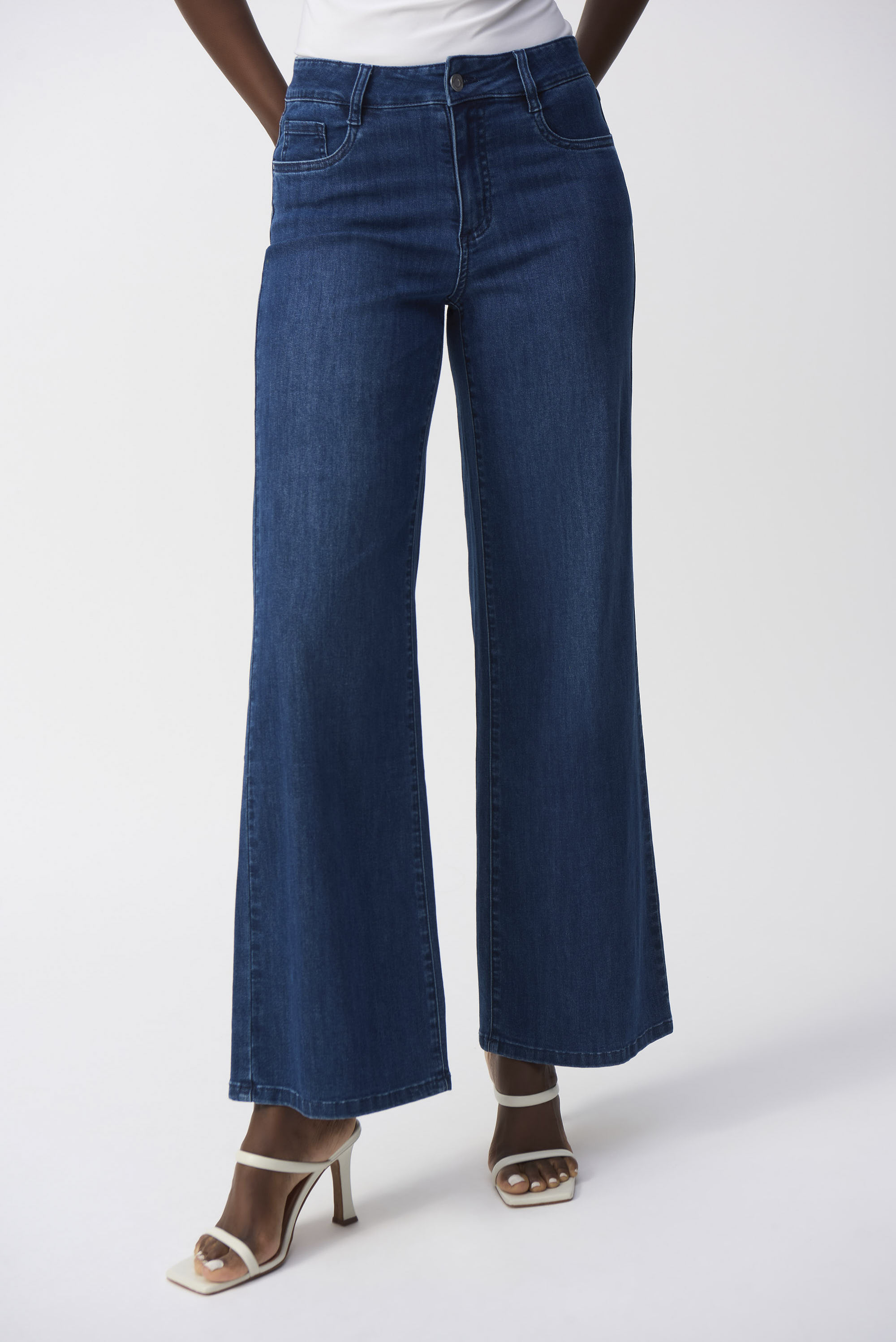 JOSEPH RIBKOFF- WOMEN'S MID RISE TROUSERS