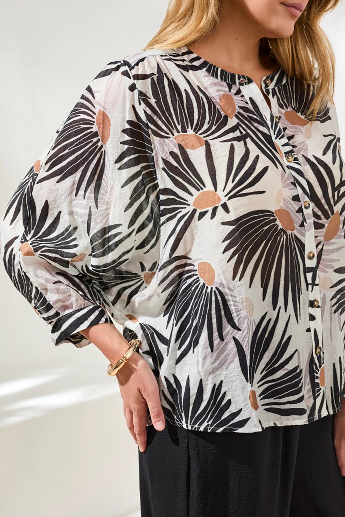 TRIBAL - WOMEN'S BLOUSE 5539O-4996