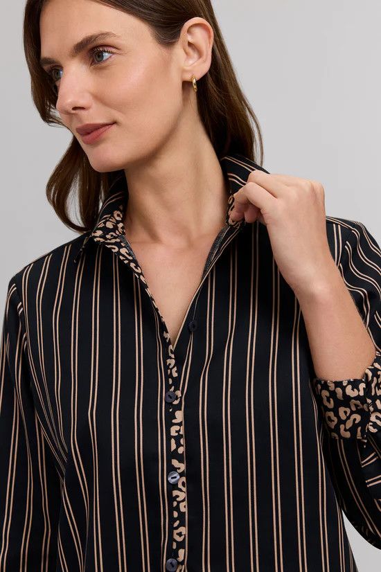 FOXCROFT - CHARLIE LONG SLEEVE SHIRT