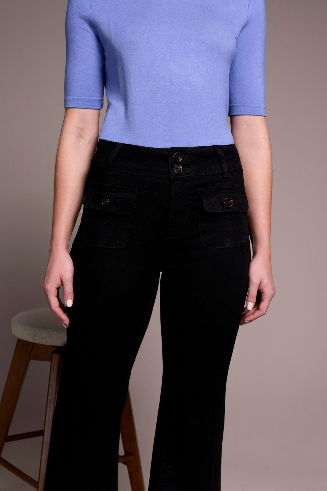 Tribal - Brooke High Rise, Trouser Jean #5903O