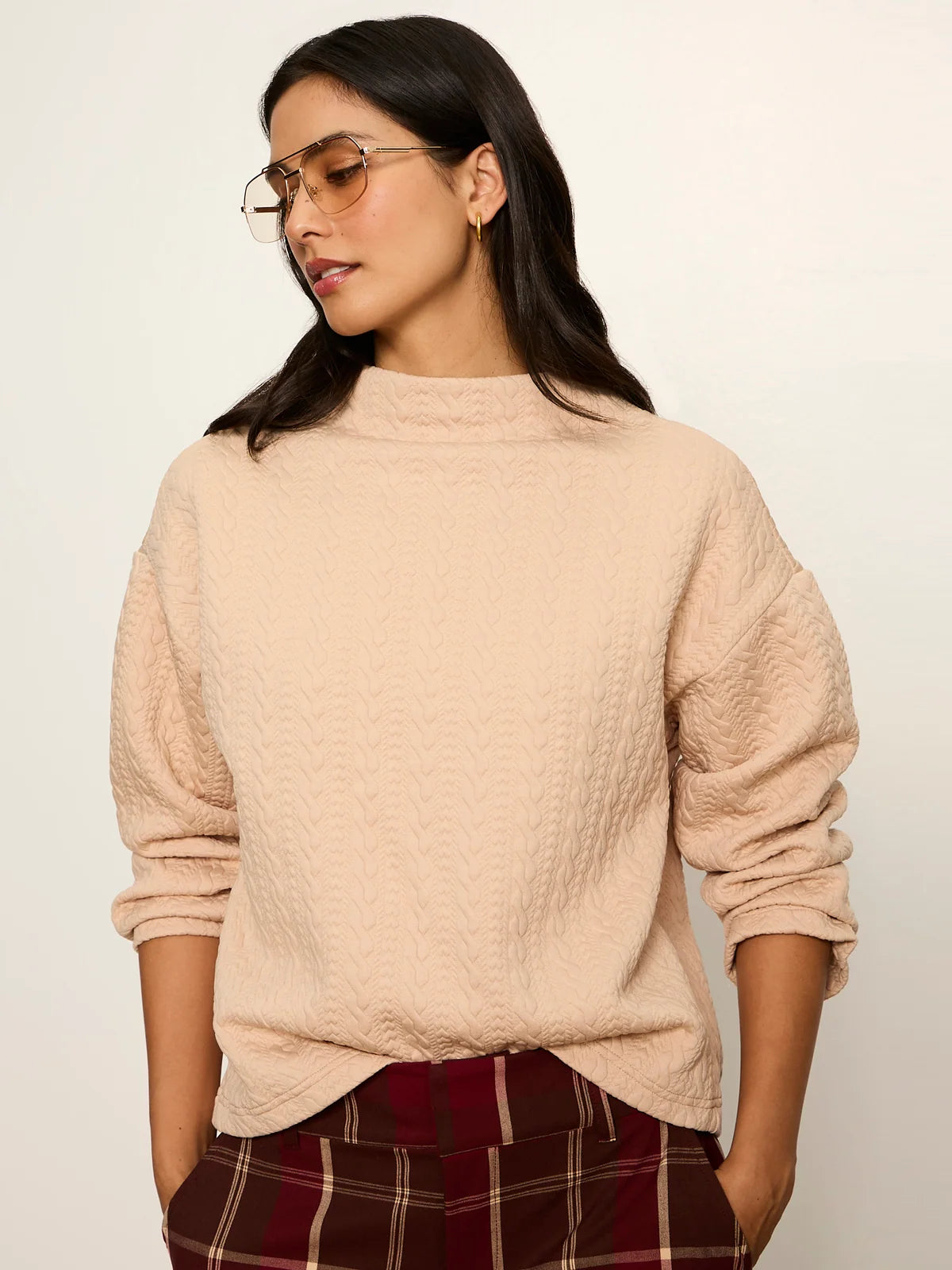 SANCTUARY - WOMEN'S SADIE QUILTED TOP