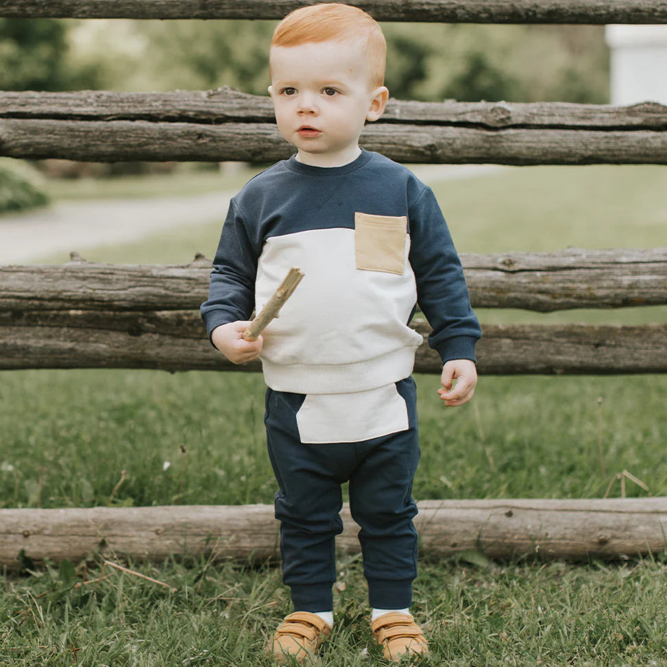 PETIT LEM - KIDS COLOUR BLOCK CLOTHING SET