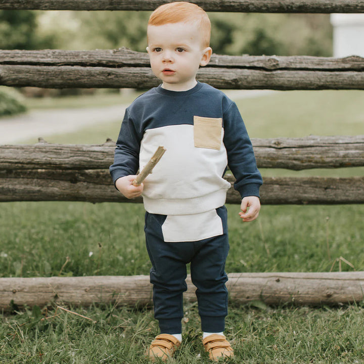 PETIT LEM - KIDS COLOUR BLOCK CLOTHING SET