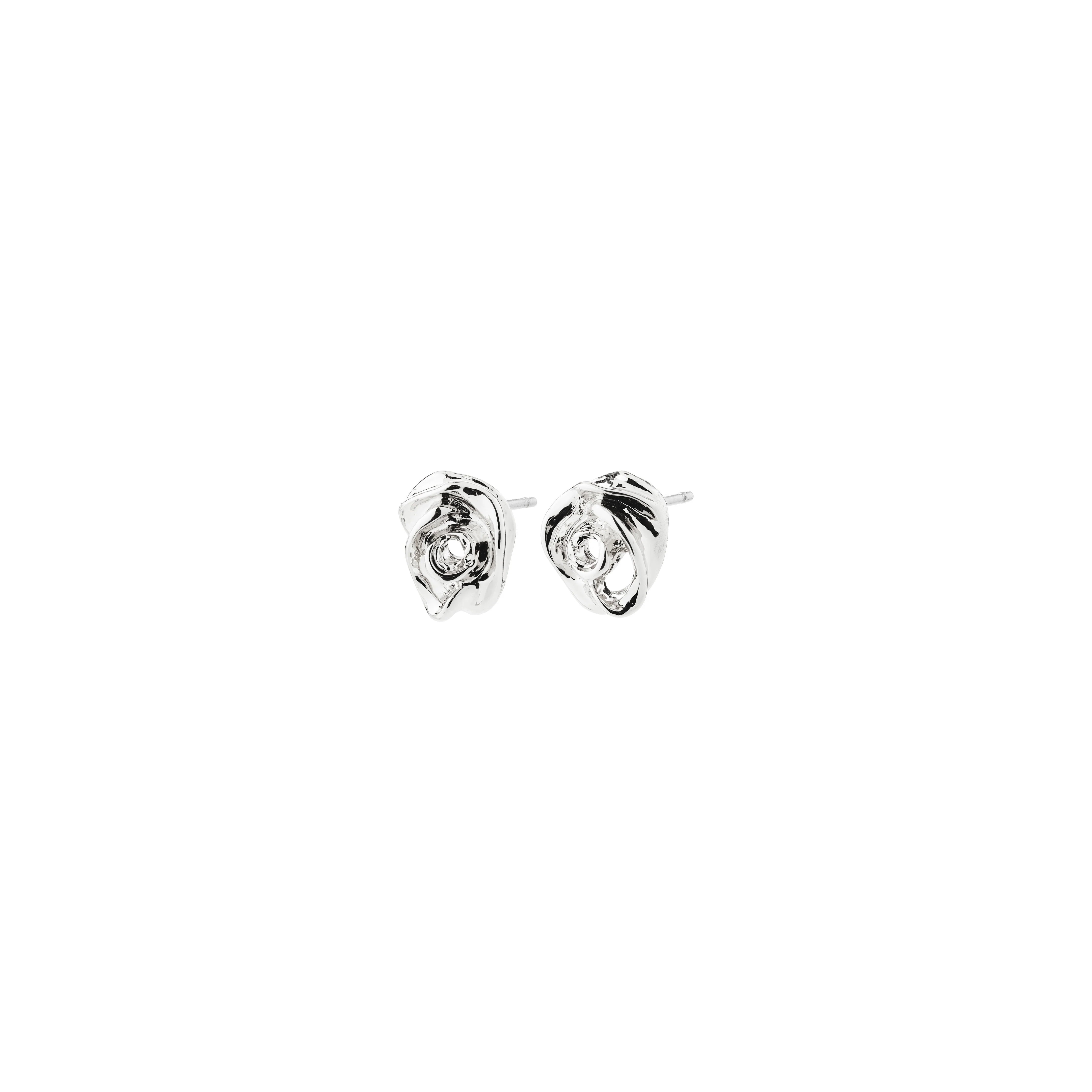 PILGRIM - RIYAN EARRINGS SILVER