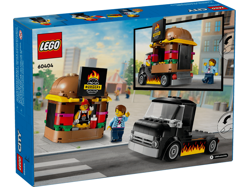 LEGO - CITY BURGER TRUCK 194PCS