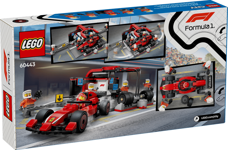 LEGO - CITY F1 PIT STOP & PIT CREW 322PCS