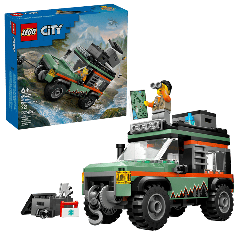 LEGO - CITY OFF ROAD 4X4 MOUNTAIN TRUCK 221 PCS