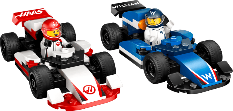 LEGO - 60464 - CITY - F1 WILLIAMS RACING & HAAS F1 RACE CARS - 92PCS