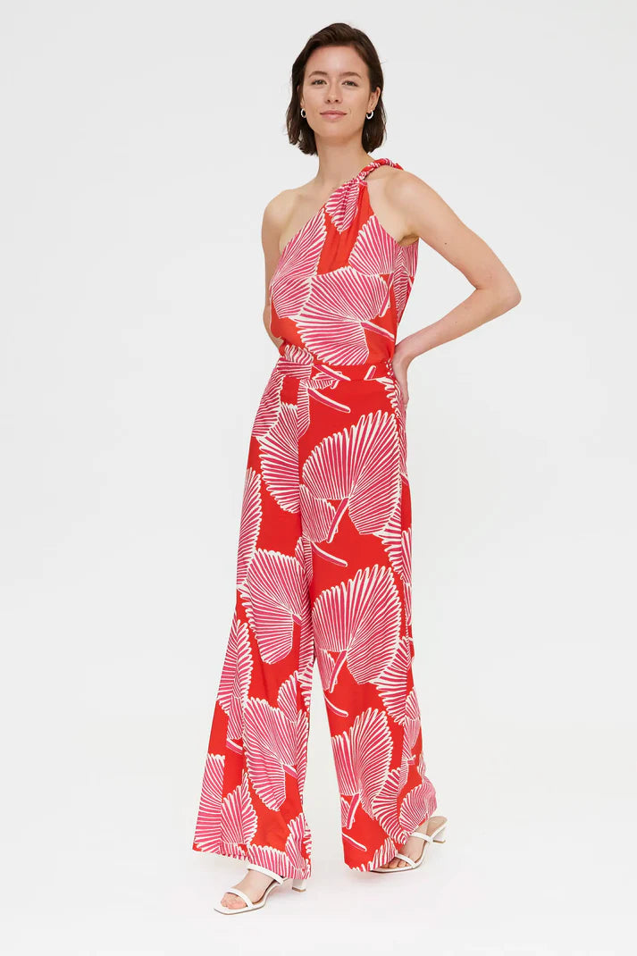 COMPANIA FANTASTICA - PALMITO PRINT TROUSERS