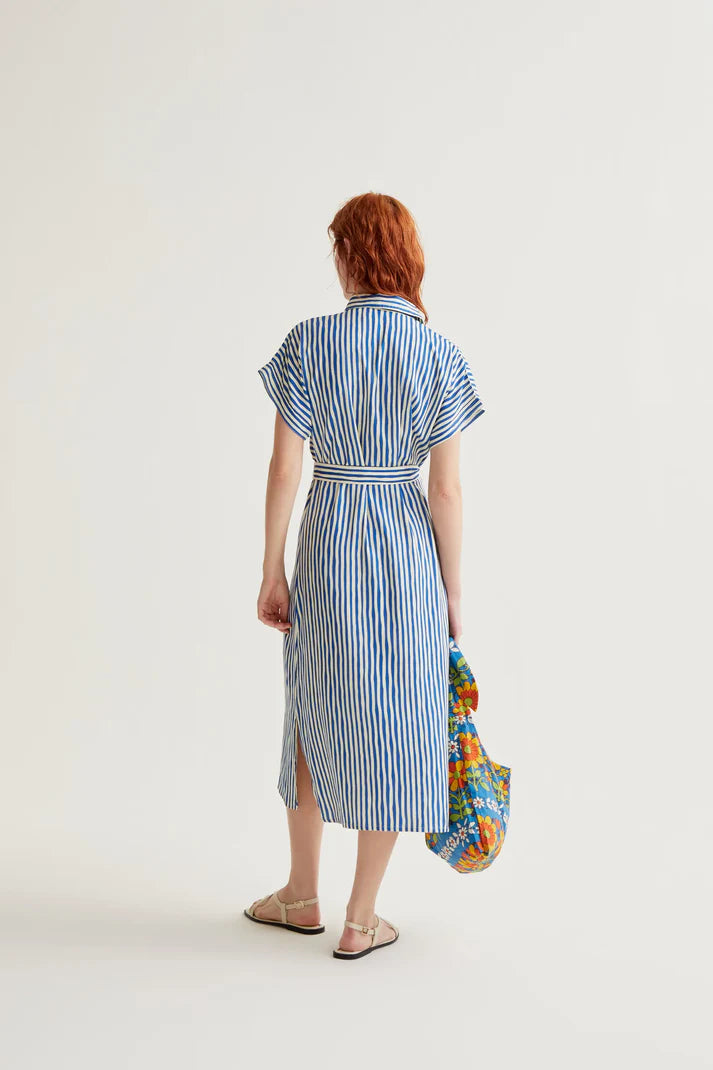COMPANIA FANTASTICA - LABAGNA PRINT MIDI DRESS