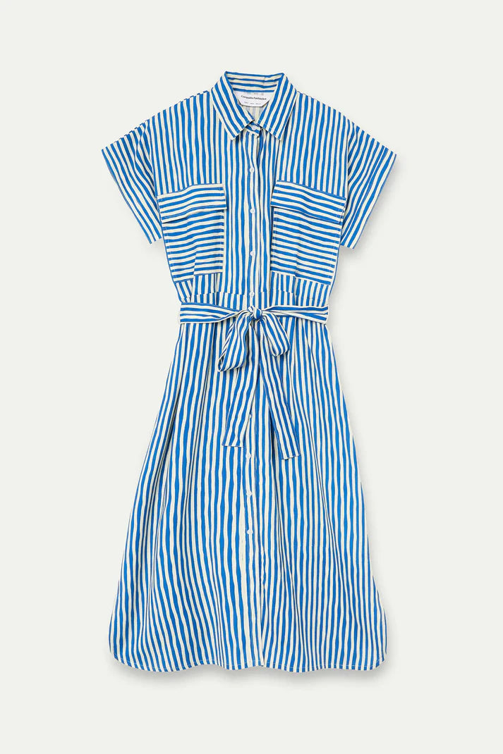 COMPANIA FANTASTICA - LABAGNA PRINT MIDI DRESS