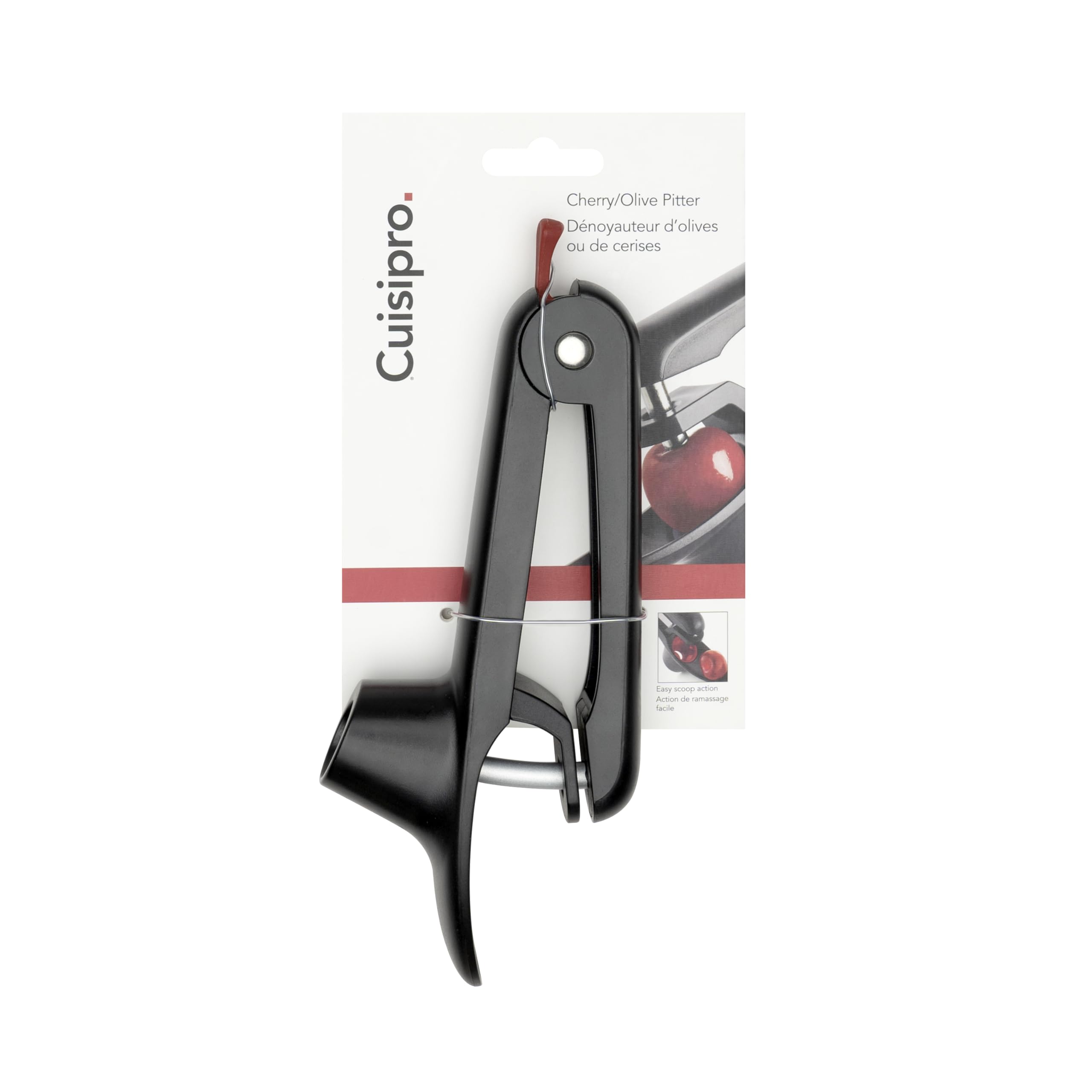 CUISIPRO -CHERRY/OLIVE PITTER, BLACK